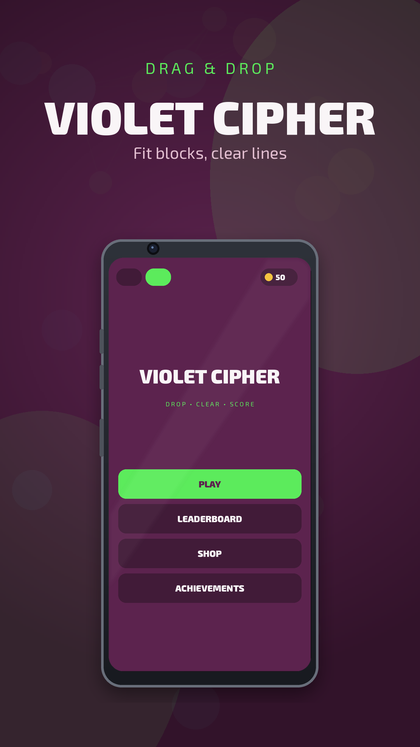 Violet Cipher screenshot 1